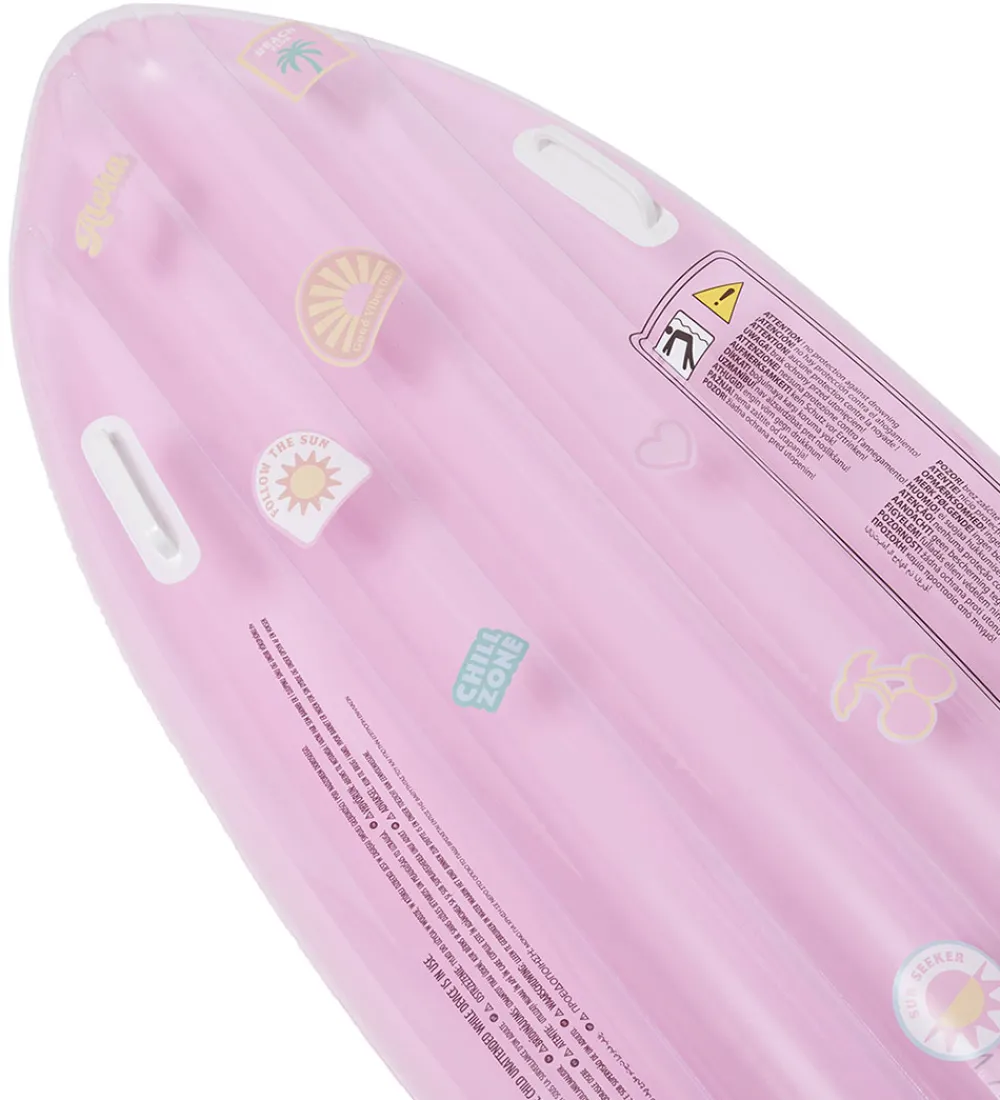 SunnyLife Udeleg Og Udendørs Legetøj|Badedyr>Flyder - 150x53 cm - Surfboard - Summer Sherbet Bubbl