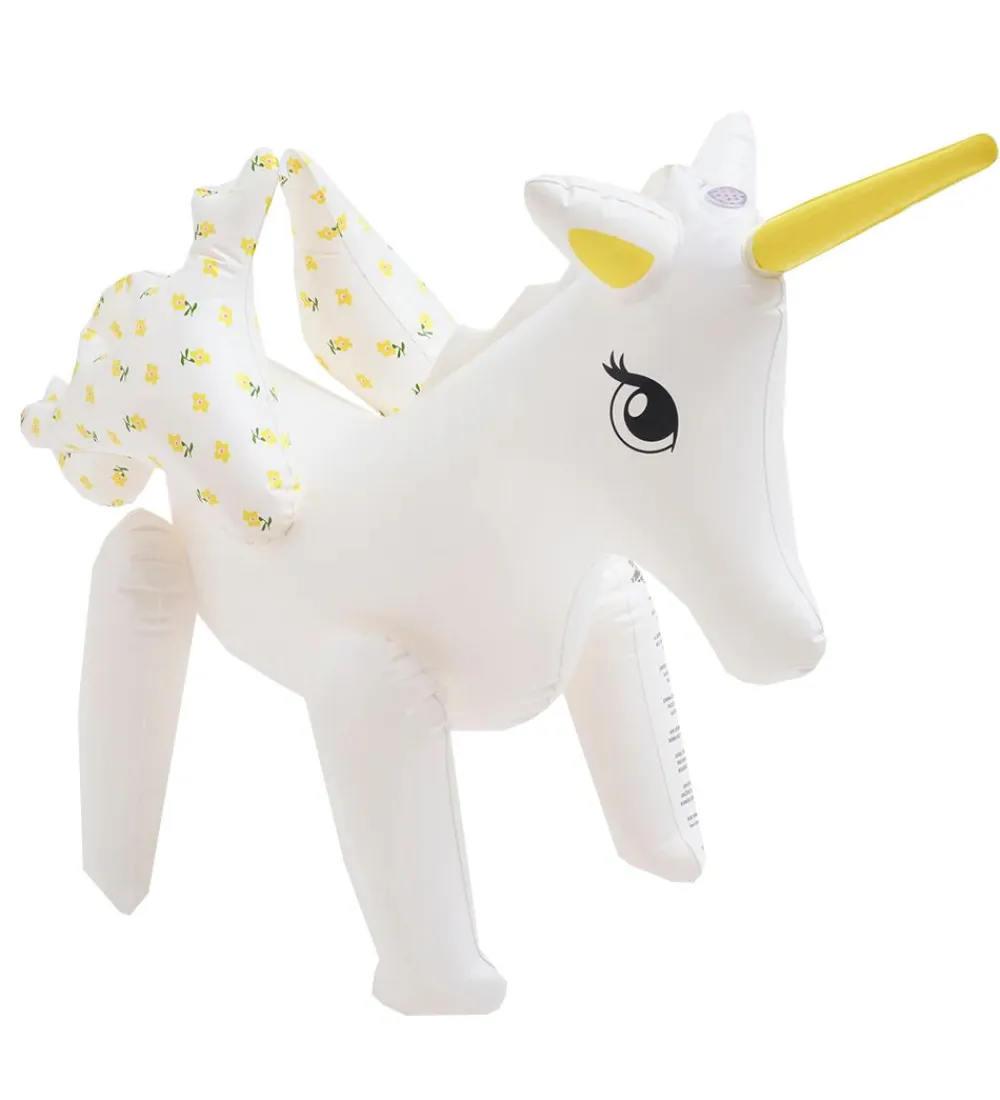 SunnyLife Vandleg|Badedyr>Sprinkler - 130x60 cm - Enhjørning - Mima The Unicorn