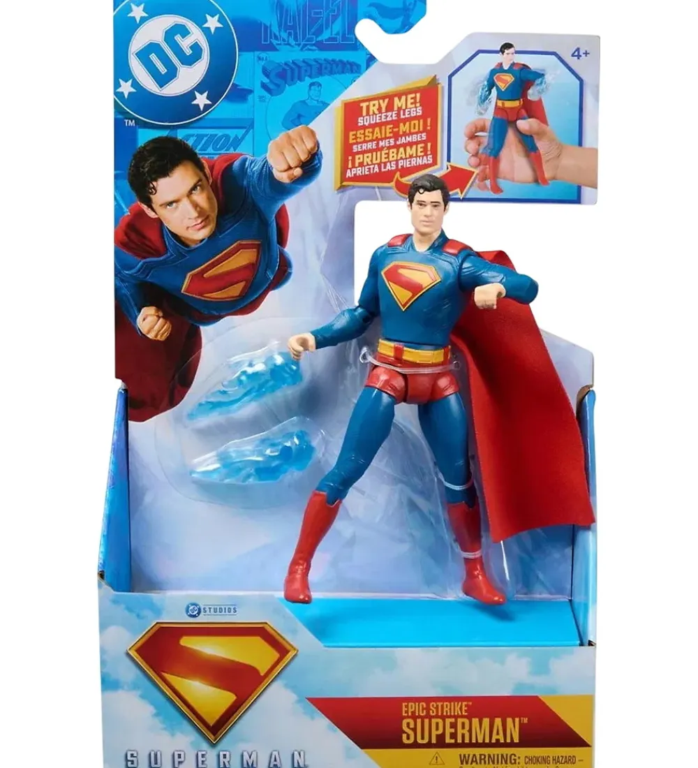 Superman Figurer>Legetøjsfigur - 15cm -