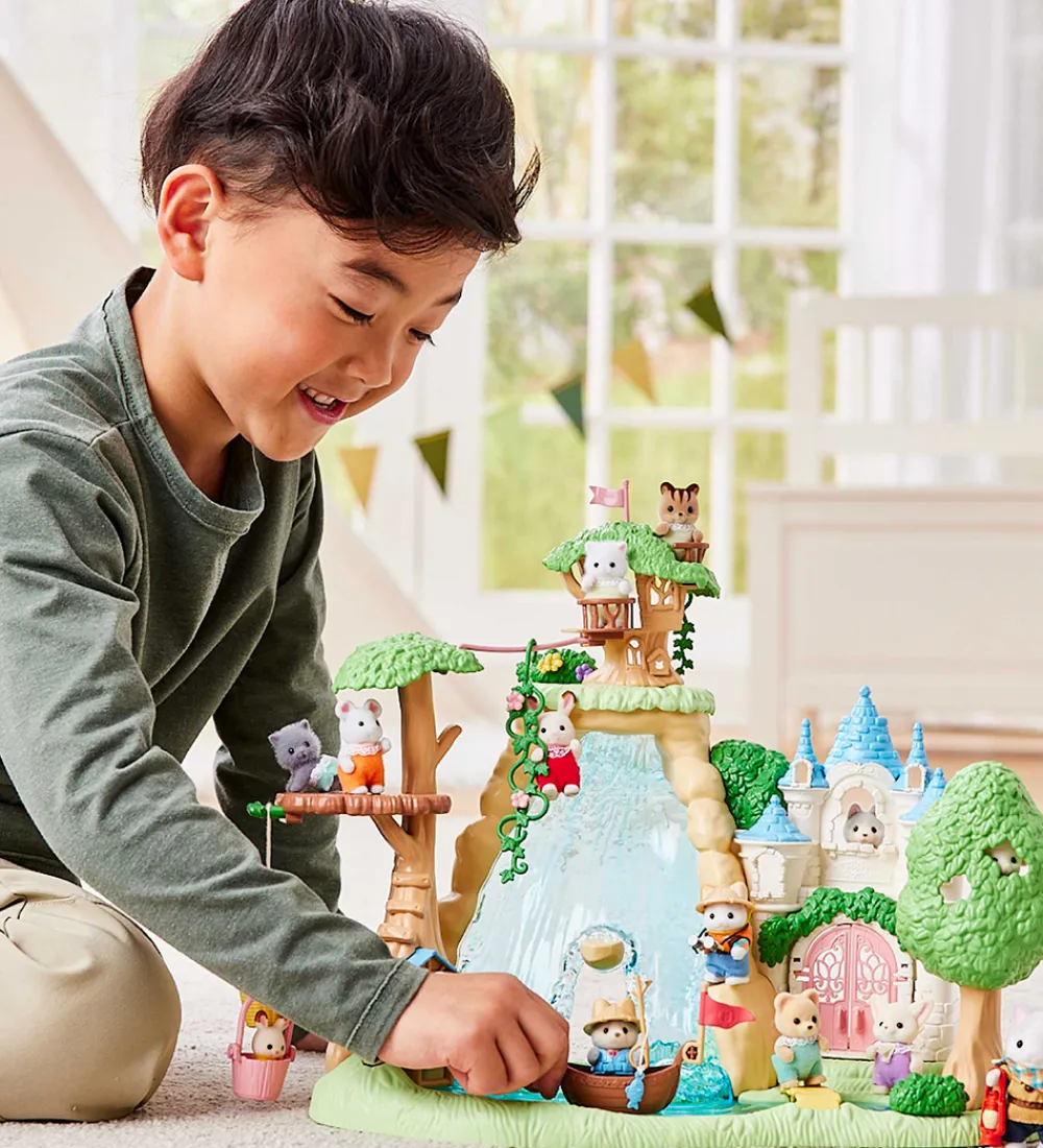 Sylvanian Families Dukker Og Tilbehør>- Den Hemmelige Skovs Vandfald - 5761