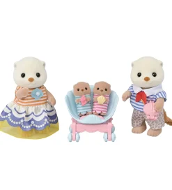 Sylvanian Families Figurer|Dukker Og Tilbehør>- Sea Otter Family - 5803