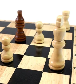 TACTIC Spil>Brætspil - Skak - Collection Classique - Træ