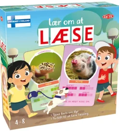 TACTIC Spil>Kortspil - Lær Om At Læse - Dansk