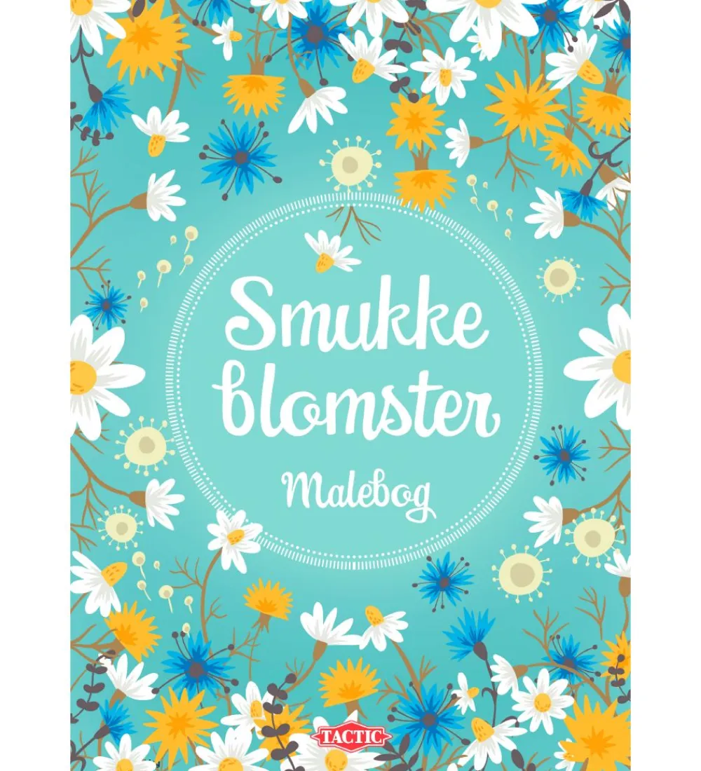 TACTIC Malebog>Malebog - Smukke Blomster