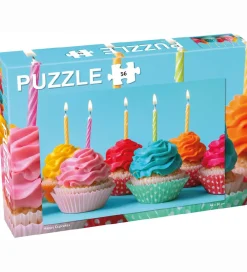 TACTIC Puslespil>Puslespil - Cupcake - 56 Brikker