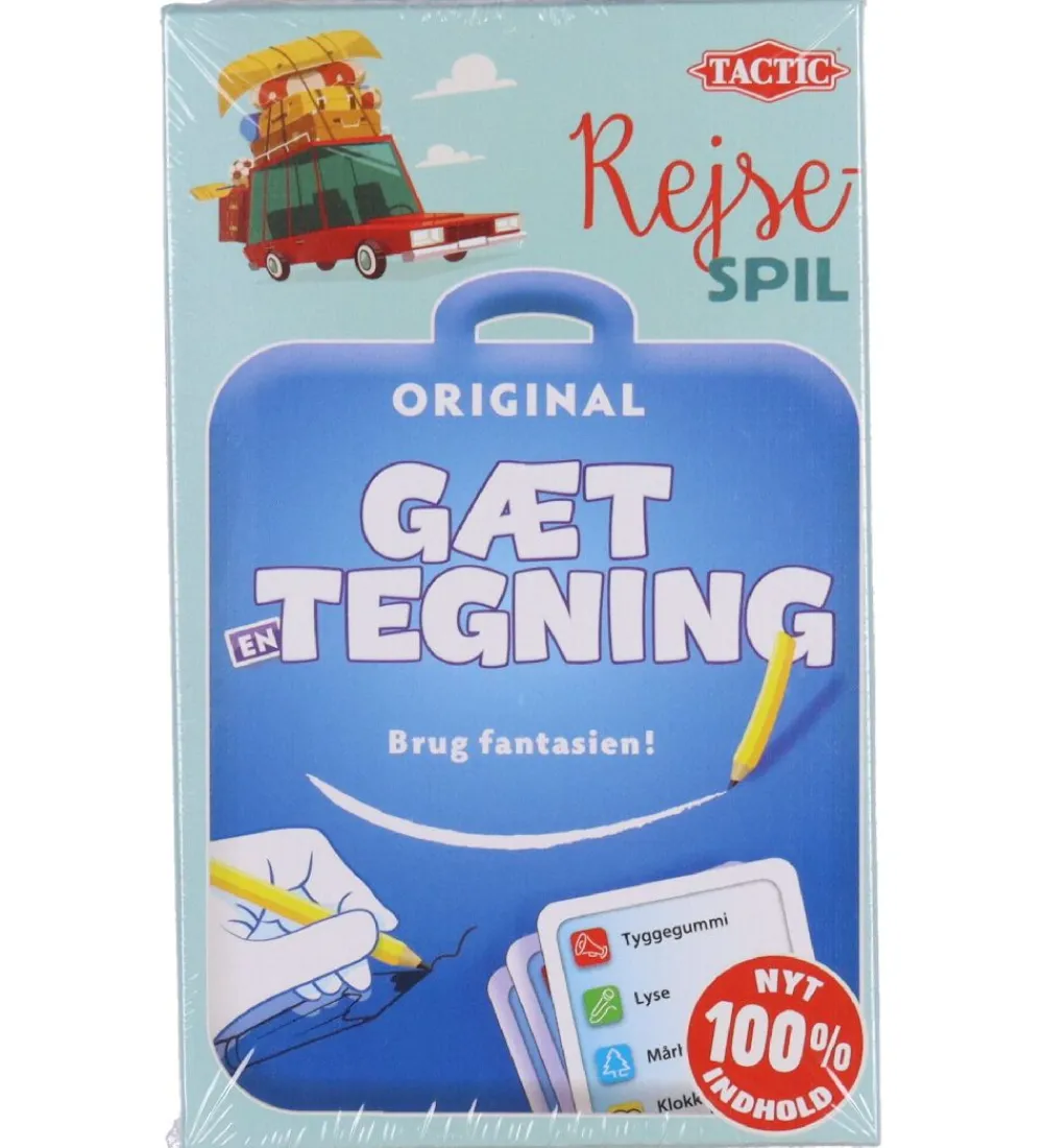 TACTIC Spil>Rejsespil - Gæt En Tegning