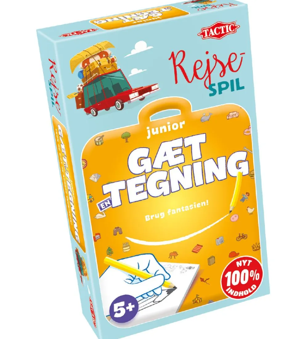 TACTIC Spil>Rejsespil - Gæt En Tegning - Junior