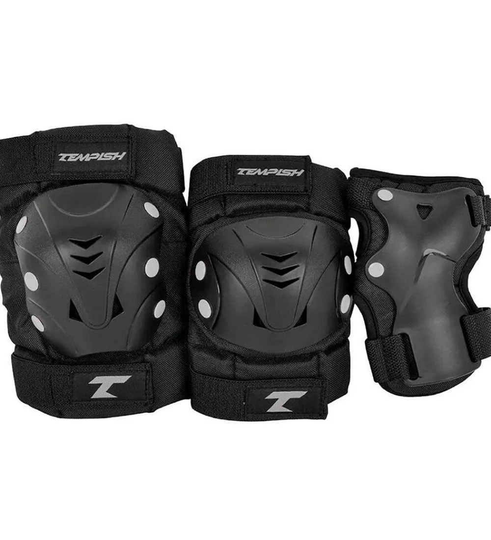 Tempish Rulleskøjter>Beskyttelsessæt - Taky - Sort/Grå