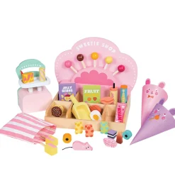 Tender Leaf Trælegetøj|Rolleleg>Slikbutik - Træ - 34 Dele