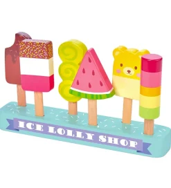 Tender Leaf Trælegetøj>Trælegetøj - Isbutik - 7 Dele