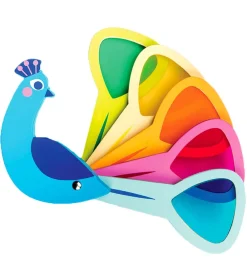 Tender Leaf Trælegetøj>Trælegetøj - Påfuglefarver