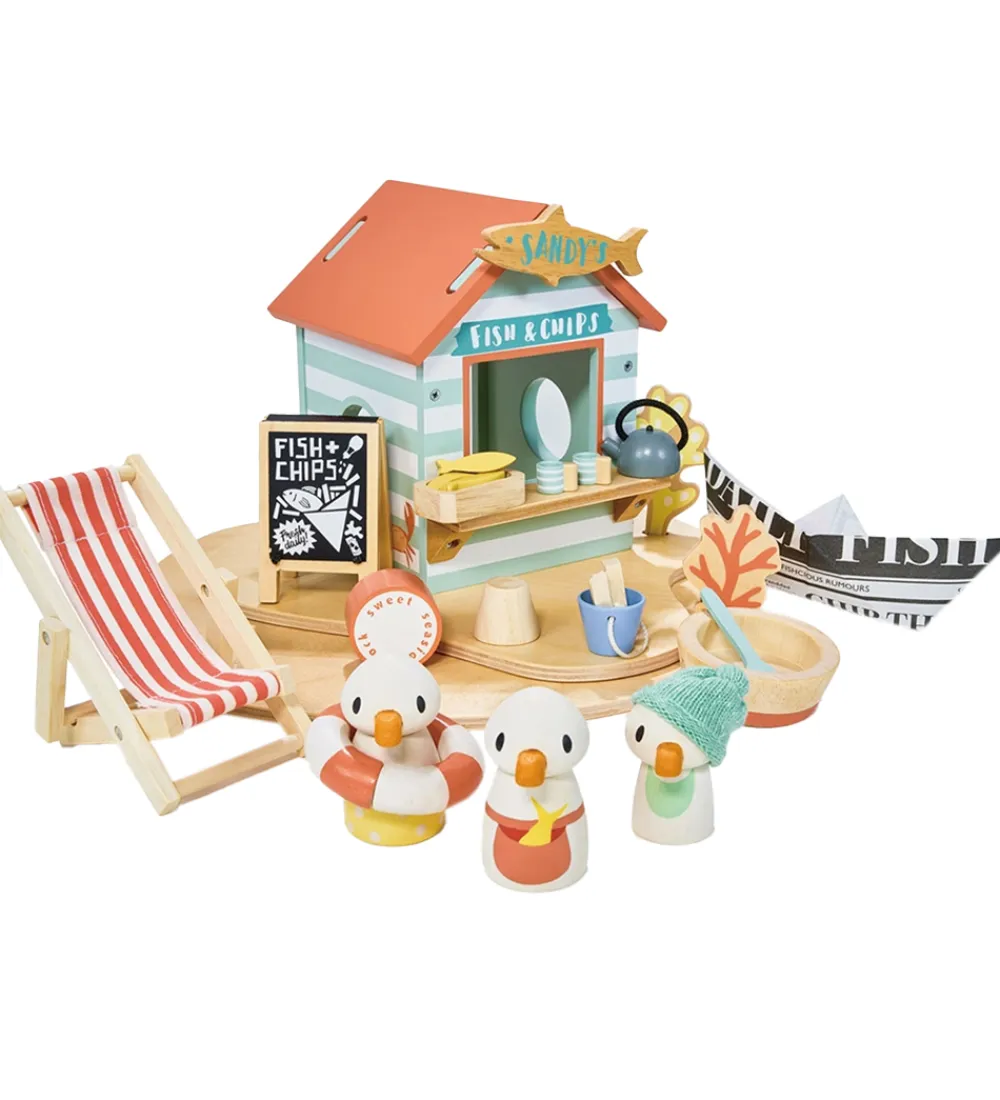 Tender Leaf Trælegetøj>Trælegetøj - Sandys Strandhytte