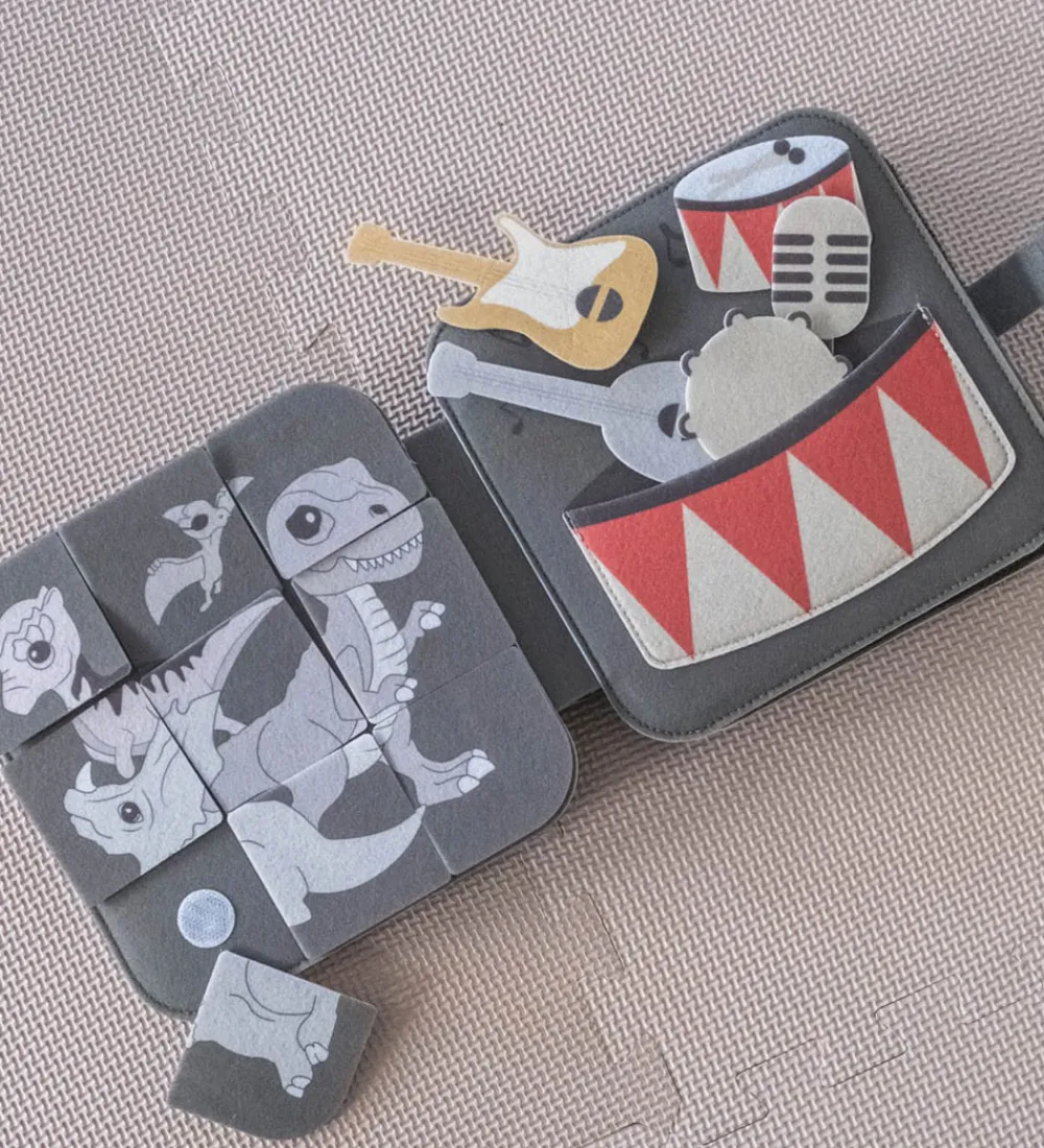 Thats Mine Bøger|Babylegetøj>That's Mine Aktivitetsbog - Emory - Filt - Dino Esta