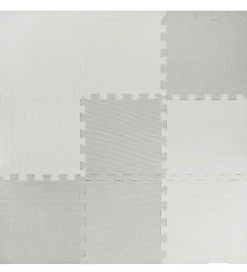 Thats Mine Legetæpper Og Legegulve>That's Mine Legegulv - 100x100 cm - Puslespil - Light Grey