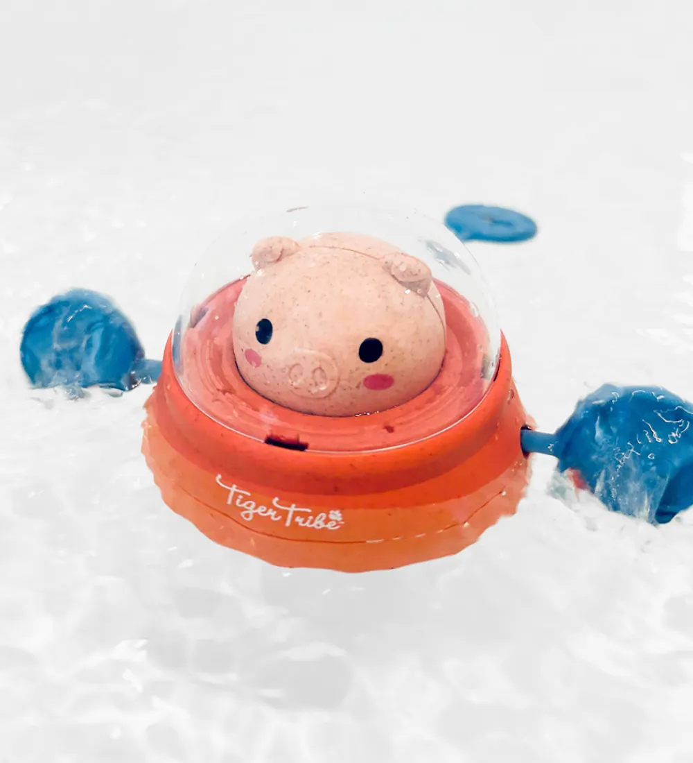 Tiger Tribe Badelegetøj>Badelegetøj - Bath Paddle Ship - Space Piggy