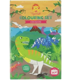 Tiger Tribe Malebog>Farvesæt - Dinosaurs
