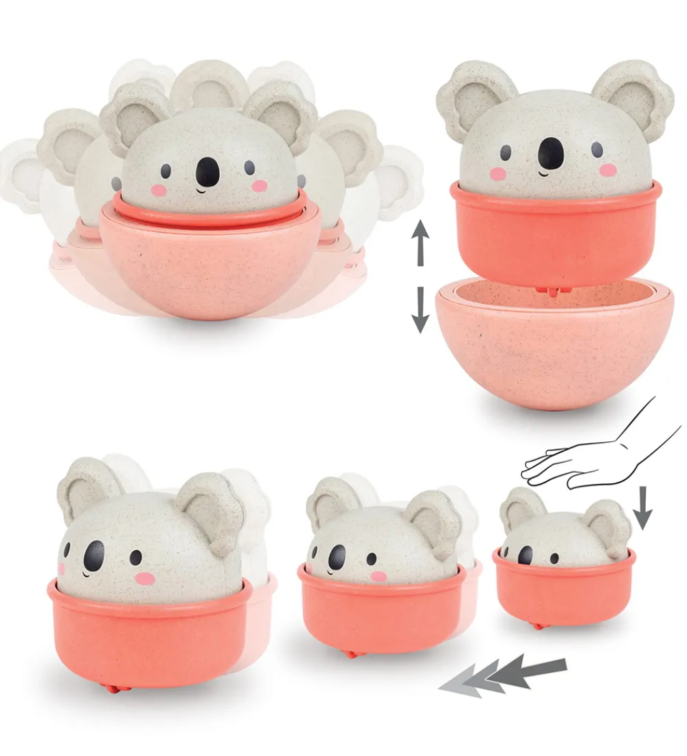 Tiger Tribe Aktivitetslegetøj>Legetøj - Rocking Rollers - Bioplast - 2i1 - Koala