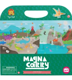 Tiger Tribe Magnetlegetøj>Magnetbog - Magna Carry - Dino World
