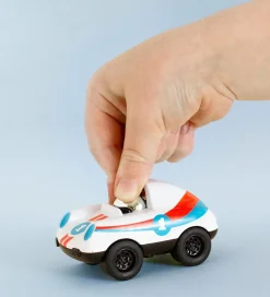 Tiger Tribe Biler, Tog Og Køretøjer>Racerbil - Press to Go - Hvid