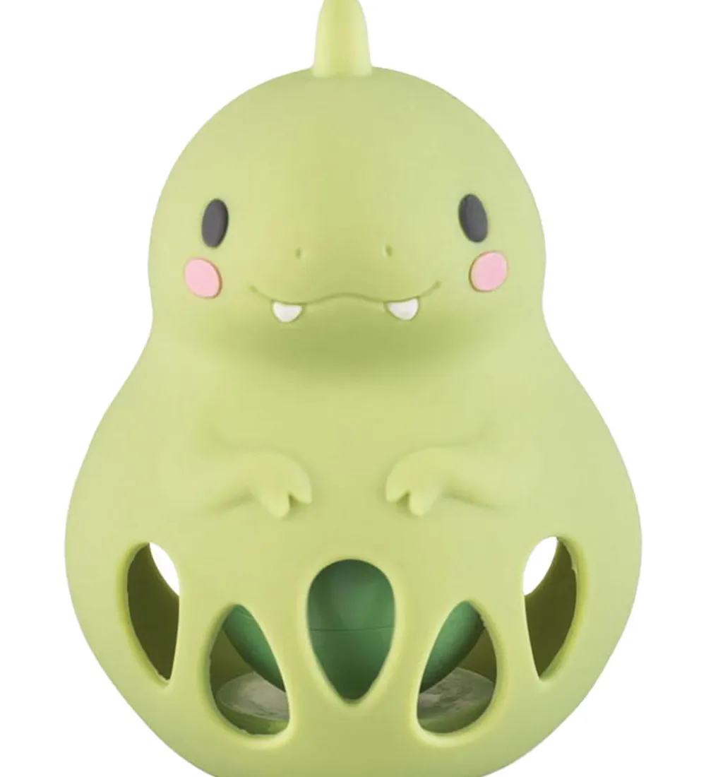 Tiger Tribe Babylegetøj|Gribelegetøj>Rangle - Silikone - Dino