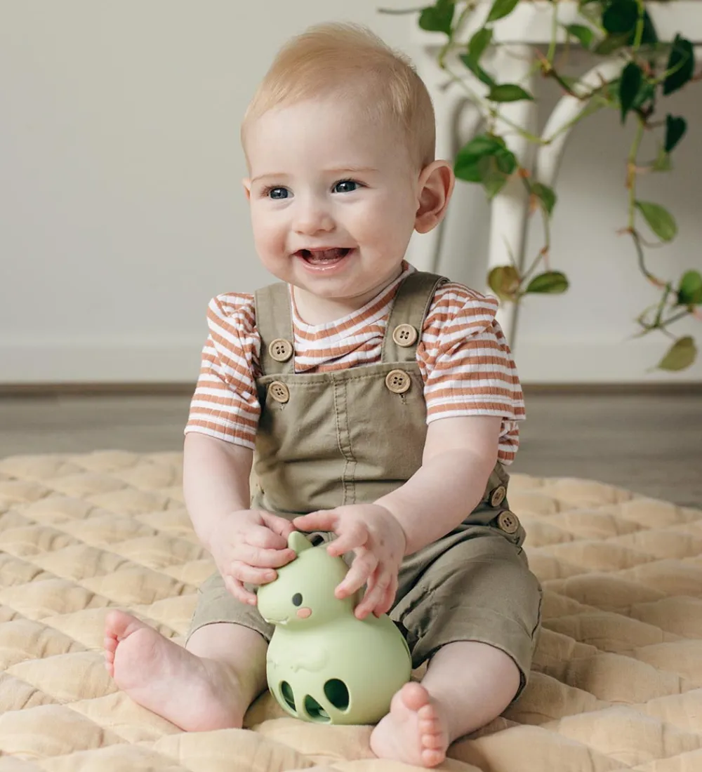 Tiger Tribe Babylegetøj|Gribelegetøj>Rangle - Silikone - Dino