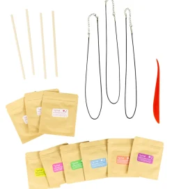 Tiger Tribe Kreasæt>Smykkesæt - Twisty Beads Necklaces