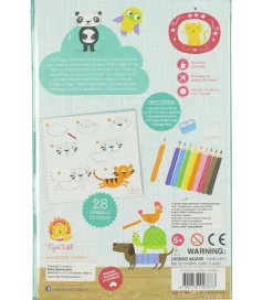 Tiger Tribe Malebog>Tegnesæt - Animals