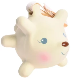 Tikiri Bideringe>Bidedyr - Naturgummi - Pindsvin - Beige