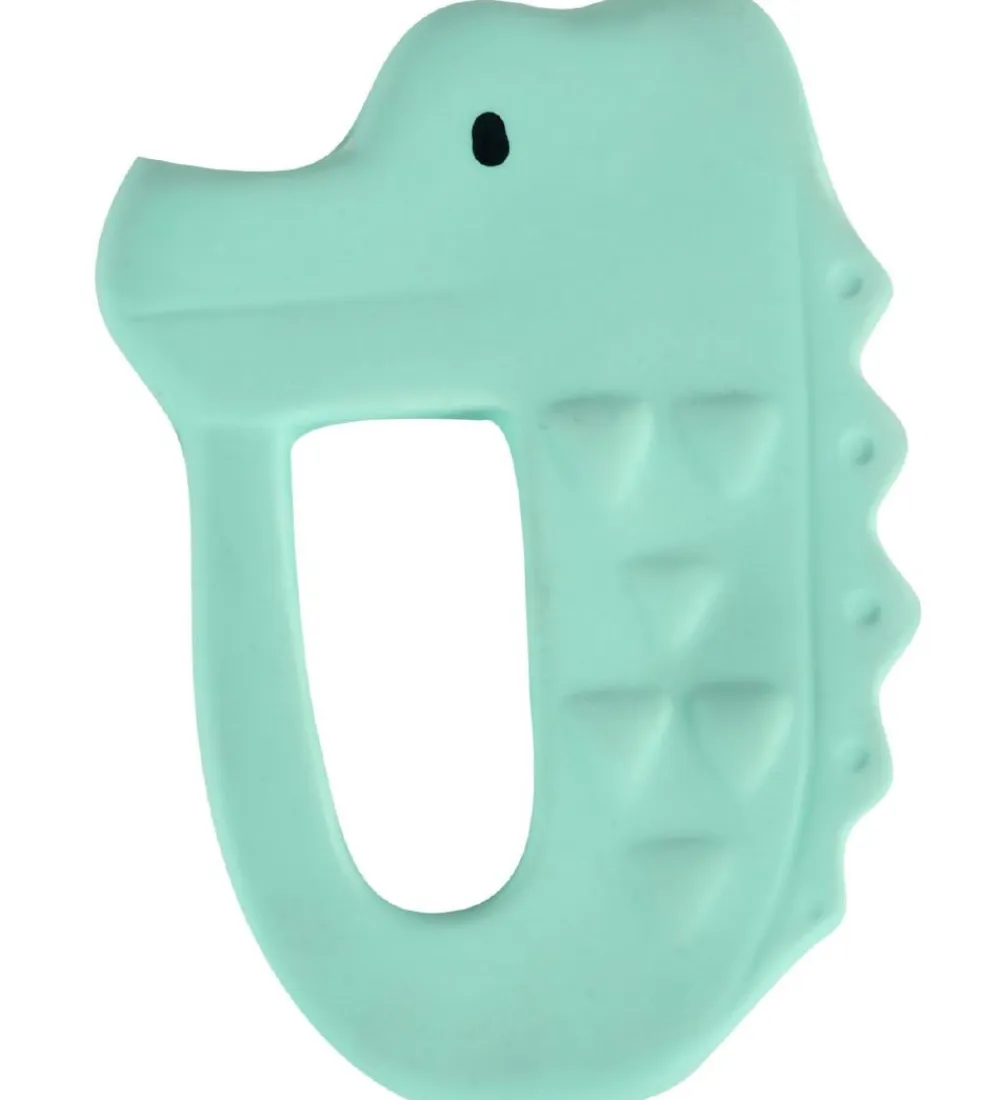 Tikiri Bideringe>Bidering - Naturgummi - Krokodille - Grøn