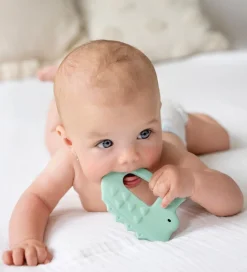 Tikiri Bideringe>Bidering - Naturgummi - Krokodille - Grøn