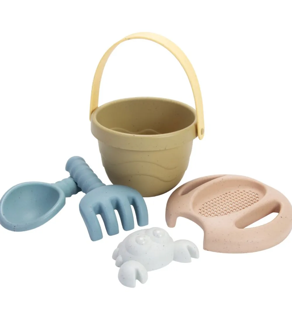 Dantoy Strandlegetøj>Tiny by BIO Plastic Spandsæt - 13 cm - 5 dele