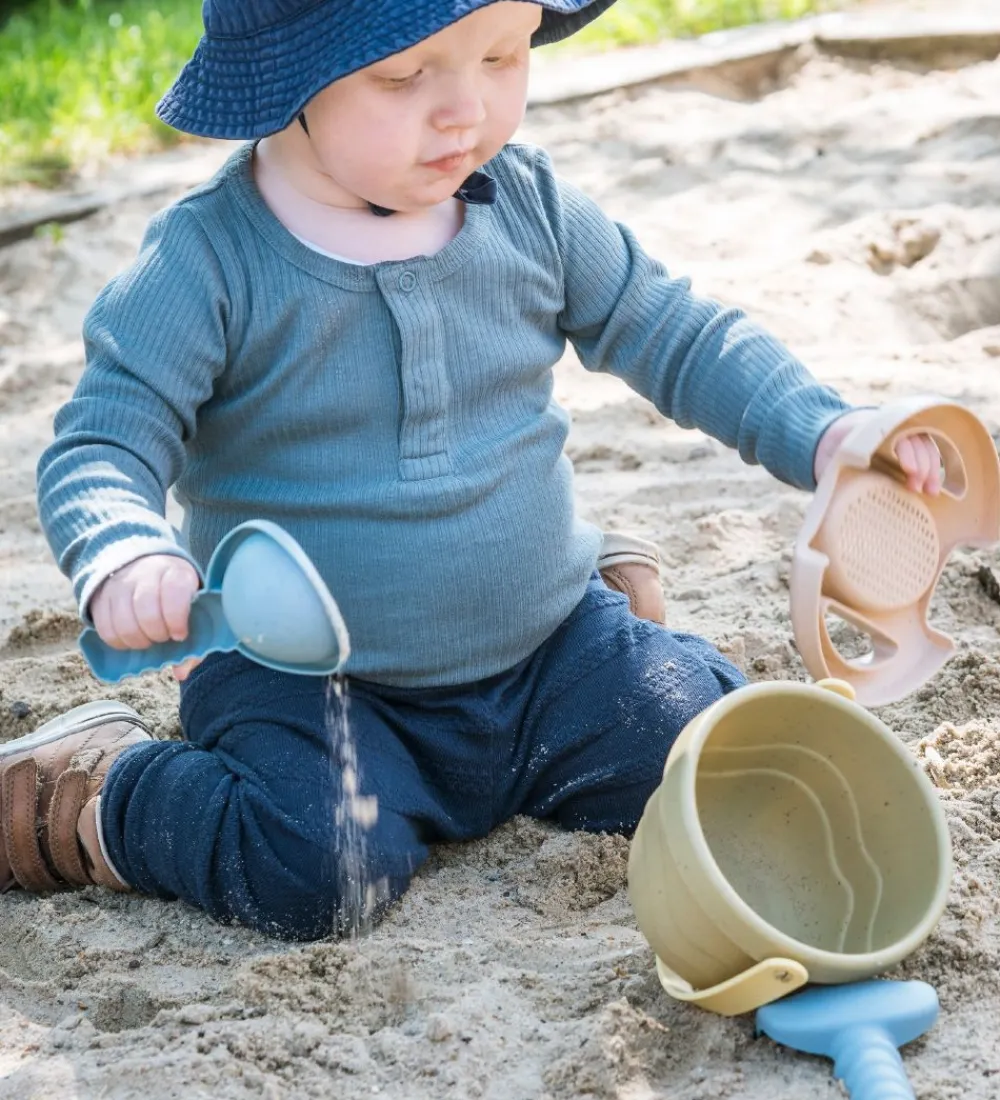 Dantoy Strandlegetøj>Tiny by BIO Plastic Spandsæt - 13 cm - 5 dele