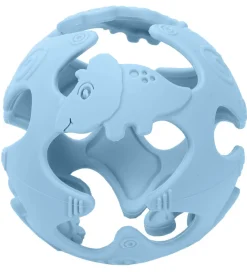 Tiny Tot Bideringe|Bolde>Bidebold - Silikone - Baby Blå