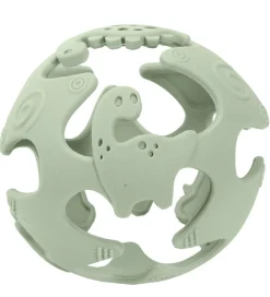 Tiny Tot Bideringe|Bolde>Bidebold - Silikone - Støvet Grøn