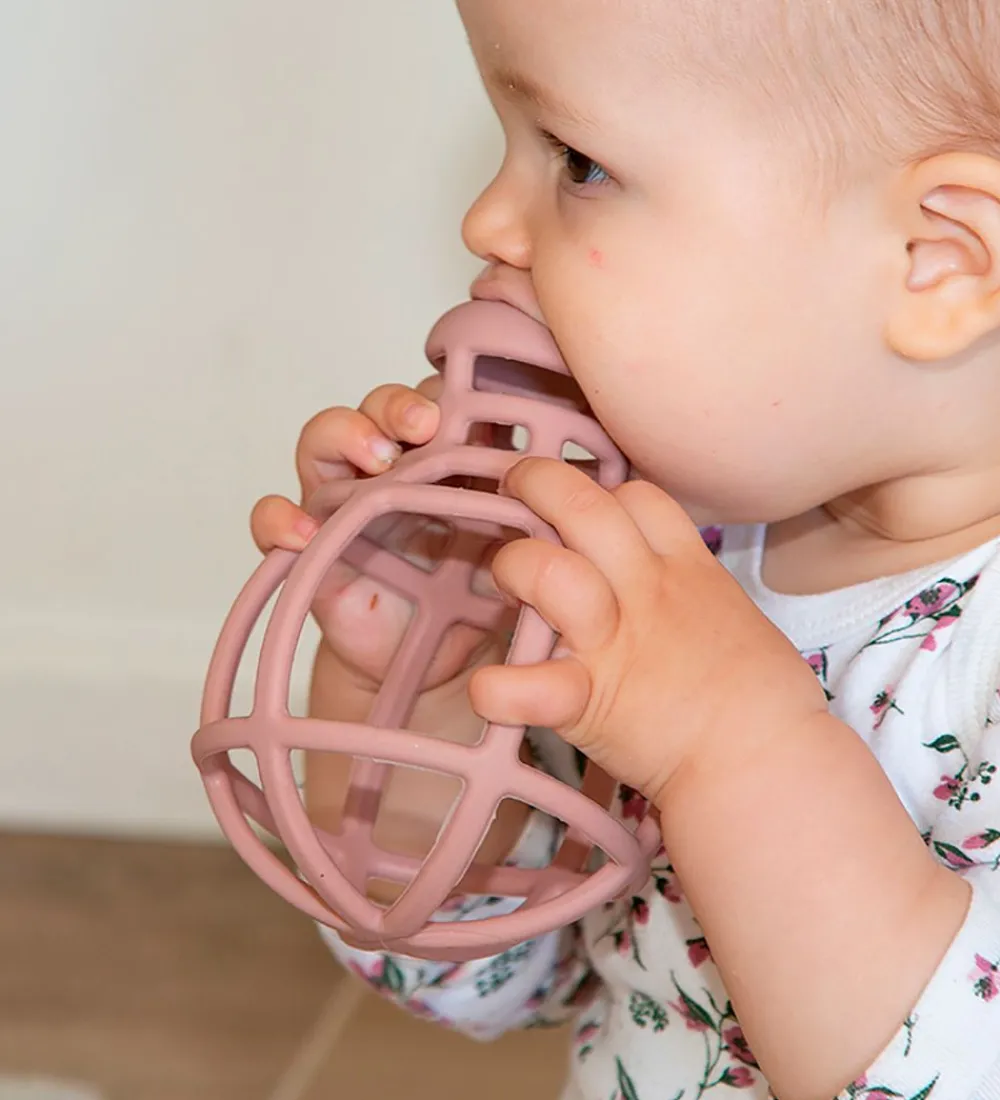 Tiny Tot Bideringe>Bidelegetøj - Silikone - Blush