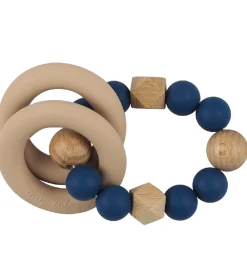 Tiny Tot Gribelegetøj|Bideringe>Biderangle - Safir Blå