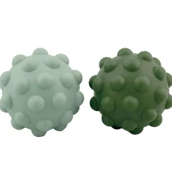 Tiny Tot Bolde>Bolde - Sensory Silcone Fidget Balls - 2-pak - 7 cm - G