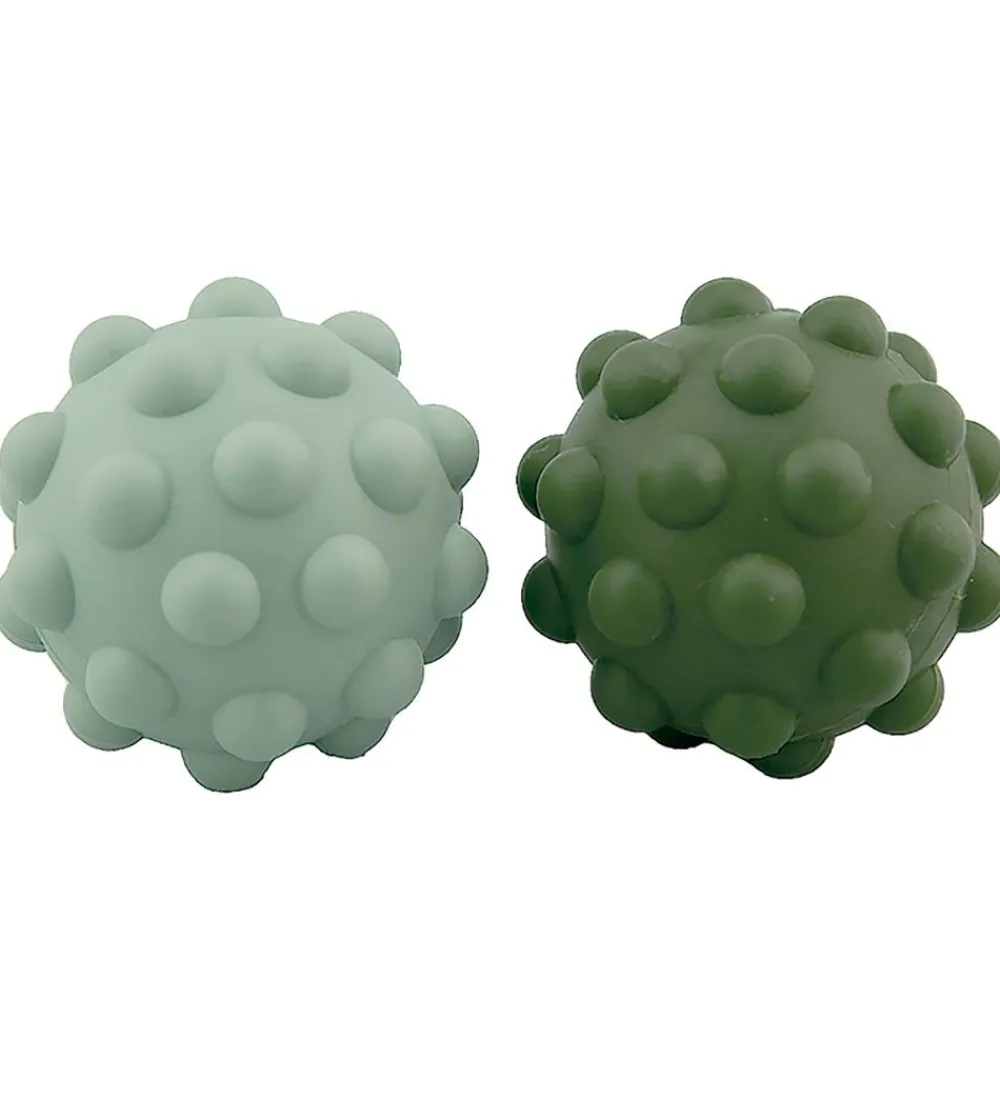 Tiny Tot Bolde>Bolde - Sensory Silcone Fidget Balls - 2-pak - 7 cm - G