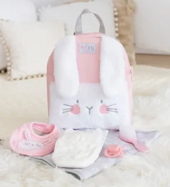 Tiny Treasures Dukker Og Tilbehør>Dukkepusletaske - Bunny