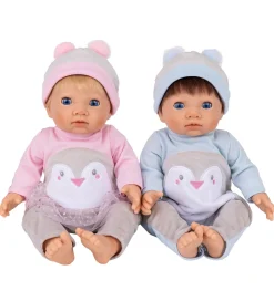 Tiny Treasures Dukker Og Tilbehør>Dukker - Tvillinger - Baby Penguin Set