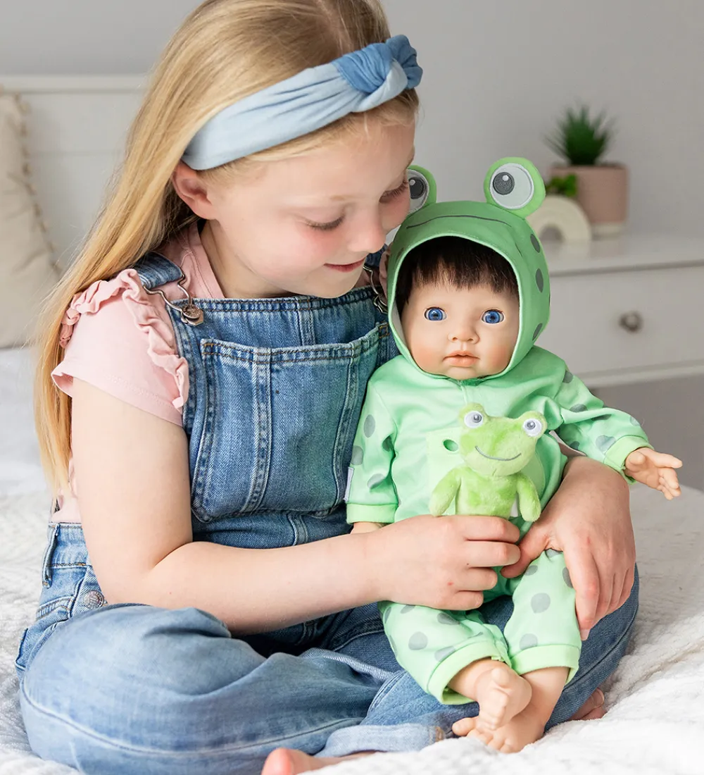 Tiny Treasures Dukker Og Tilbehør>Dukketøj - Froggy All-In-One