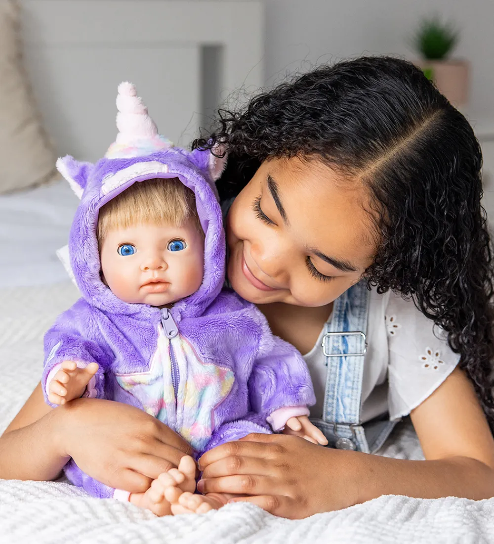 Tiny Treasures Dukker Og Tilbehør>Dukketøj - Unicorn Star All-In-One