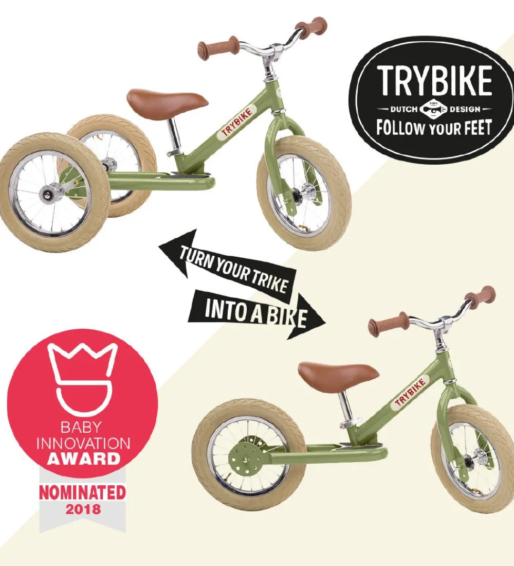 TryBike Løbecykler>Trike Kit - Sort