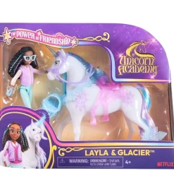 Unicorn Academy Figurer>Legetøjsfigurer - 13,5 cm - Layla & Glacier