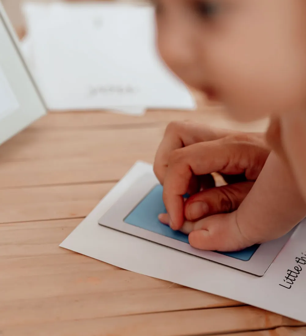 Vanilla Copenhagen Kreasæt>Hånd- og Fodaftryksæt - Sort/Blå