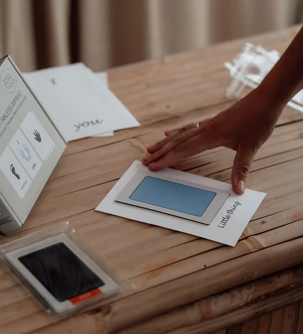 Vanilla Copenhagen Kreasæt>Hånd- og Fodaftryksæt - Sort/Blå