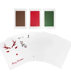 Vanilla Copenhagen Kreasæt>Hånd- og Fodaftryksæt - Brun/Grøn/Rød