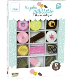 Vilac Legemad>Legemad - 12 Dele - Kagesæt