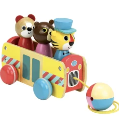 Vilac Trælegetøj>Legetøj - Træ - Bus