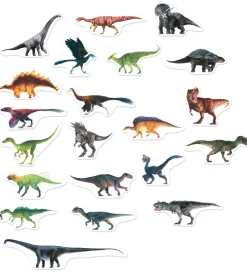 Vilac Konstruktionslegetøj|Magnetlegetøj>Magneter - 21 stk. - Dinosaurer fra Naturhistorisk Museum